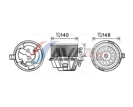 stove fan DA8012 Ava Quality Cooling