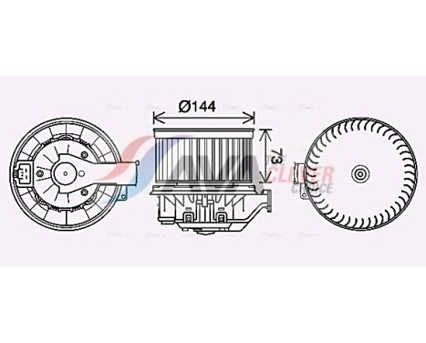 stove fan FD8629 Ava Quality Cooling