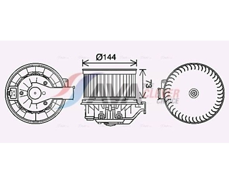 stove fan FD8632 Ava Quality Cooling
