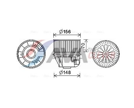 stove fan FD8633 Ava Quality Cooling