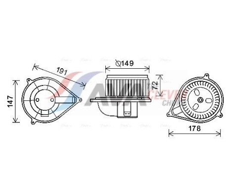 stove fan FT8426 Ava Quality Cooling