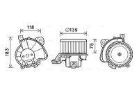 stove fan FT8431 Ava Quality Cooling