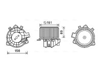 stove fan FT8439 Ava Quality Cooling