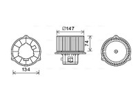 stove fan HY8354 Ava Quality Cooling