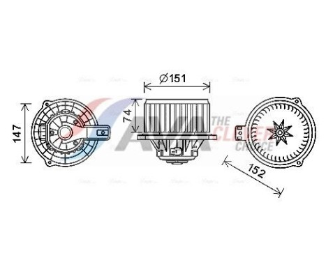 stove fan HY8434 Ava Quality Cooling