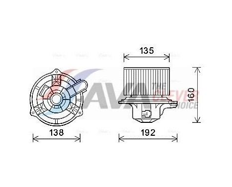 stove fan HY8553 Ava Quality Cooling