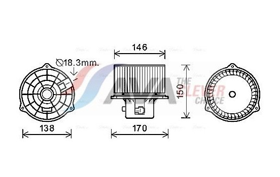 stove fan HY8556 Ava Quality Cooling