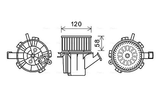 stove fan MC8018 Ava Quality Cooling