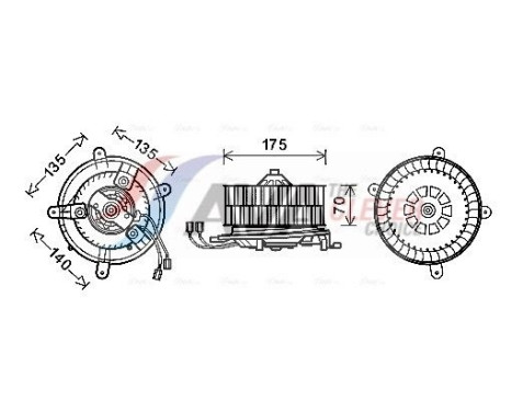 stove fan MS8610 Ava Quality Cooling