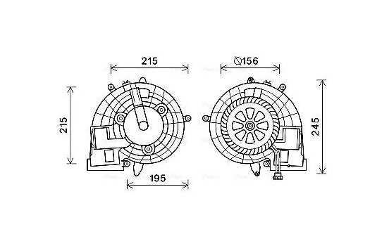 stove fan MS8612 Ava Quality Cooling