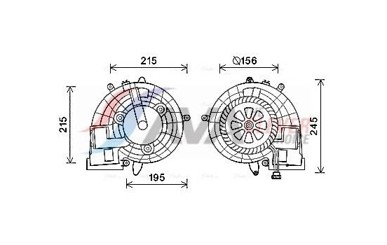 stove fan MS8612 Ava Quality Cooling