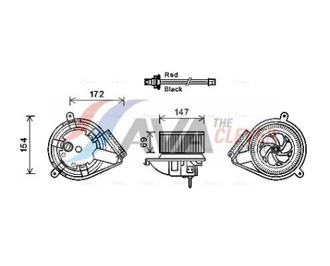 stove fan MS8617 Ava Quality Cooling