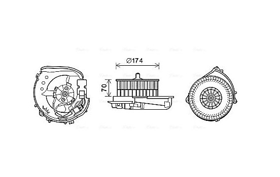 stove fan MS8622 Ava Quality Cooling