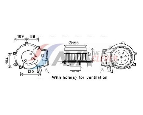 stove fan MS8625 Ava Quality Cooling