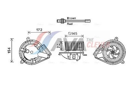 stove fan MS8627 Ava Quality Cooling