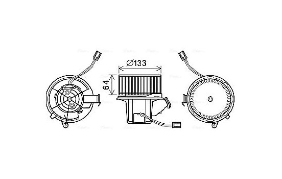 stove fan MS8628 Ava Quality Cooling