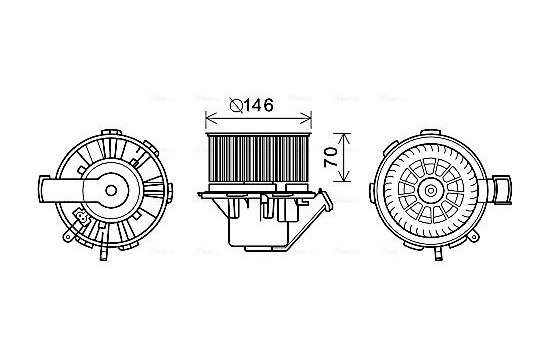 stove fan MS8647 Ava Quality Cooling