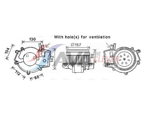 stove fan MS8657 Ava Quality Cooling
