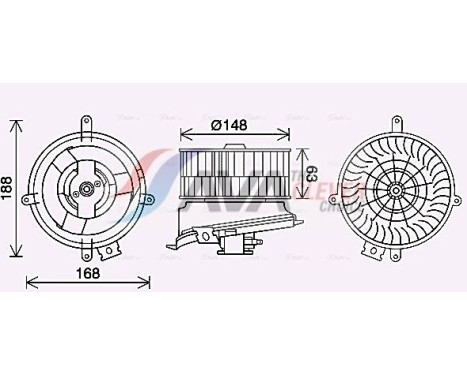 stove fan MS8711 Ava Quality Cooling