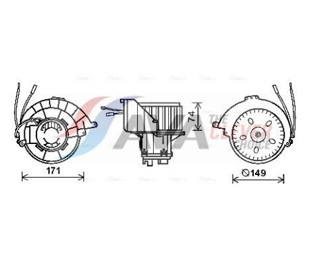 stove fan OL8627 Ava Quality Cooling