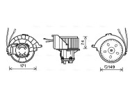 stove fan OL8628 Ava Quality Cooling
