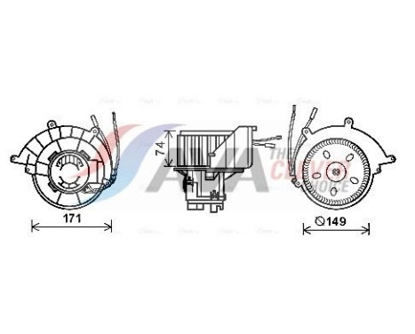 stove fan OL8629 Ava Quality Cooling