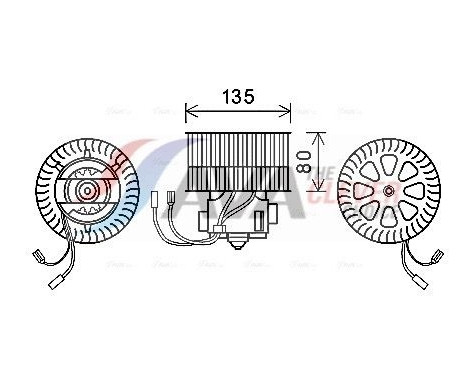 stove fan OL8631 Ava Quality Cooling