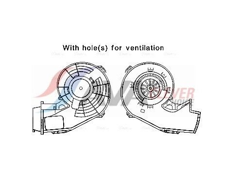 stove fan OL8644 Ava Quality Cooling