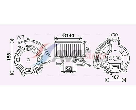 stove fan OL8689 Ava Quality Cooling