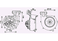 stove fan OL8693 Ava Quality Cooling