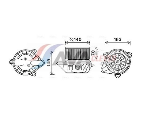stove fan PE8373 Ava Quality Cooling