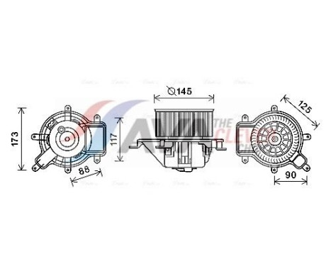 stove fan PE8390 Ava Quality Cooling