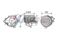 stove fan PE8393 Ava Quality Cooling