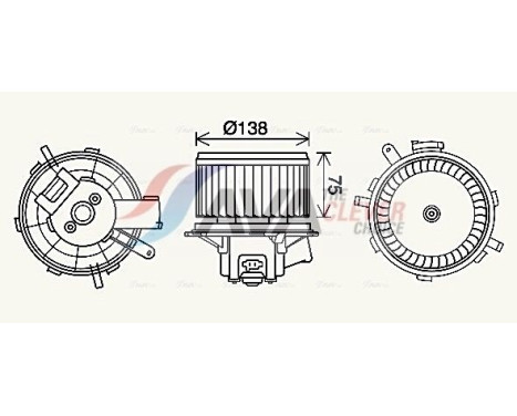 stove fan PE8406 Ava Quality Cooling