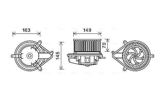 stove fan RT8512 Ava Quality Cooling