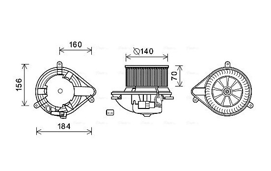 stove fan RT8572 Ava Quality Cooling