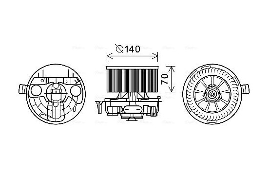 stove fan RT8574 Ava Quality Cooling