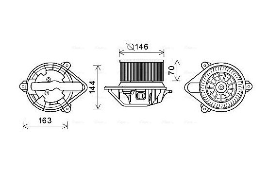 stove fan RT8577 Ava Quality Cooling