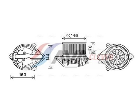 stove fan RT8577 Ava Quality Cooling