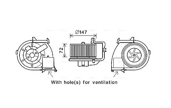 stove fan RT8593 Ava Quality Cooling