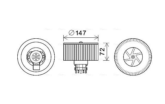 stove fan RT8598 Ava Quality Cooling