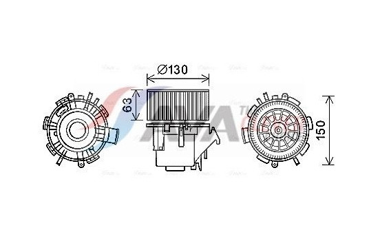 stove fan RT8600 Ava Quality Cooling