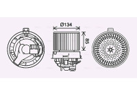 stove fan RT8633 Ava Quality Cooling