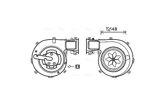 stove fan SB8079 Ava Quality Cooling