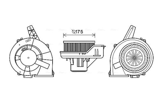 stove fan ST8045 Ava Quality Cooling