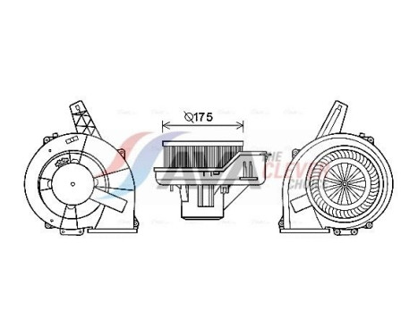 stove fan ST8045 Ava Quality Cooling