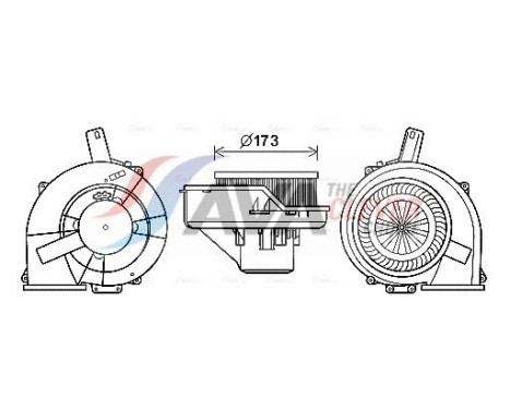 stove fan ST8047 Ava Quality Cooling