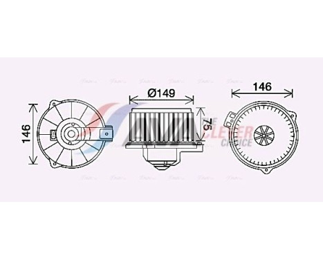 stove fan TO8735 Ava Quality Cooling