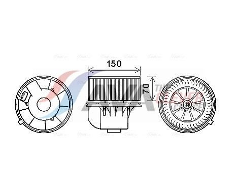 stove fan VN8354 Ava Quality Cooling