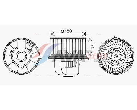stove fan VN8406 Ava Quality Cooling